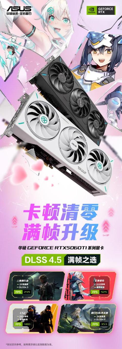 满帧升级，爱不卡顿！华硕显卡与dlss4.5解锁情人节专属甜蜜