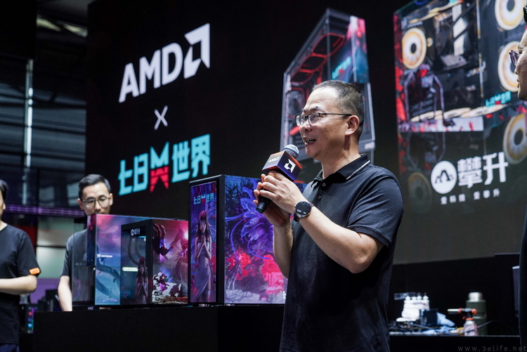  amd《七日世界》定制整机，惊艳chinajoy2024