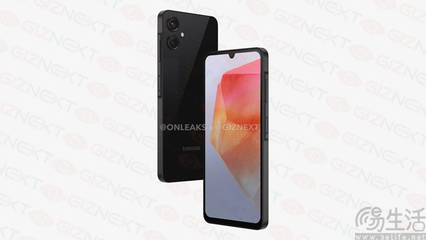 三星galaxy a06渲染图现身，部分配置也被曝光