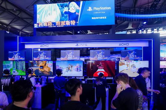 playstation精彩亮相chinajoy 2024，携近30款ps5游戏引爆玩家热情